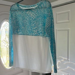 Lilly Pulitzer lightweight long sleeve